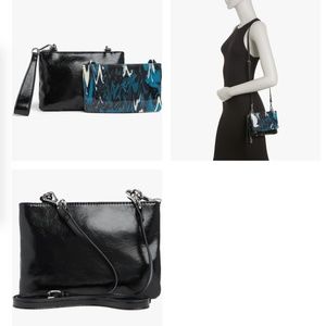 Malibu convertible wristlet two pouch bag Circus by Sam Edelman NWT